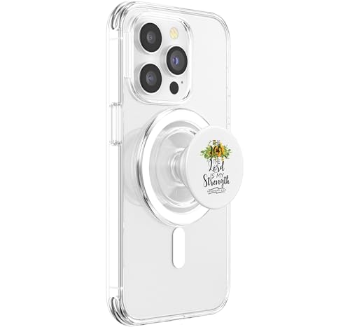 Soporte MagSafe Nehemías PopGrip con versículo cristiano para móviles 4