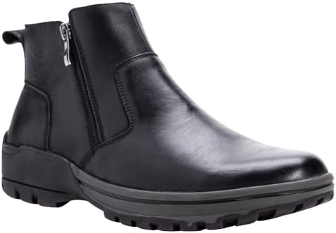 Propét womens Brock Ankle Boot, Black, 11.5 US | Image 1