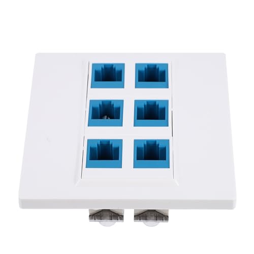 Placa de pared Ethernet Cat6 para empotrar internet en el hogar 2
