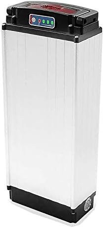 X-go Rear Rack Ebike Battery 48V 20Ah Large Capacity Back Carrier Li-ion Battery for 200W-1000W E-Bike Electric Bicycle, No Rack (Battery with Lamp+Charger)