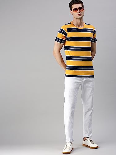 Image of ONN Men's Striped Relaxed Fit T-Shirt