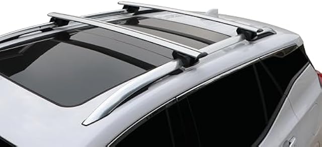 BRIGHTLINES 55" Universal Anti-Theft Roof Rack Crossbars, Premium Aluminum
