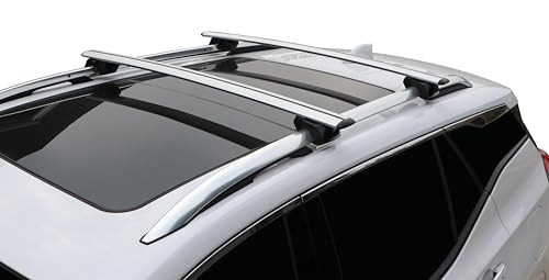 BRIGHTLINES 55" Universal Locking Roof Racks Cross Bars, Premium Aluminum by BRIGHTLINES - Used condition - US$130.12