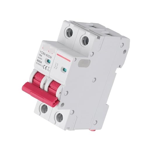 Disyuntor DC 500V 16A 2P YCB9-80DM interruptor automático magnetotérmico para cajas de distribución 6