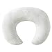QUENESS Nursing Pillow, Plus Size Breastfeeding Pillow Original Support for Baby Boys Girls Breastfeeding Essentials, with Removable Soft Cotton Cover (Light Grey, Large (25.59*20.08*6.30 Inches))