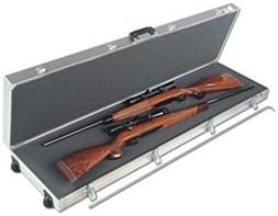 Gun Case, 2 LG Scoped Rifle with Wheels