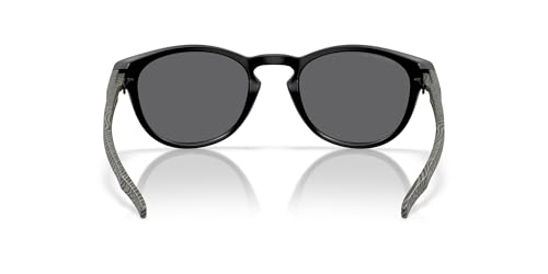 Oakley Sunglasses for Men - OO9265 Latch High-Bridge Oval Polarized Sunglasses PRIZM Lenses - Matte Black/PRIZM Black Polarized - Size 53 - image 4