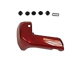 Bundle Painted 3R3 Red Rear Bumper End Hardware Kit Lh For Tacoma 2016-2021 with Sensor Hole TO1104138 TO1104138