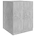 vidaXL Mobile per Lavatrice Grigio Cemento 71x71,5x91,5 cm