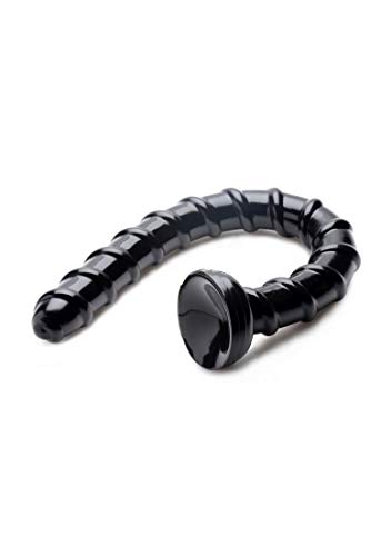 Godemichet anal de 48 cm avec ventouse pour explorer la plénitude