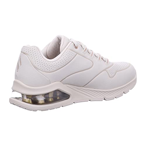 Image of Skechers Women Uno 2 Golden Trim Party Lace Up Shoe