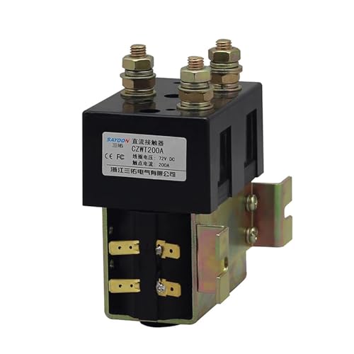 Contacteur CC magnétique CZWT200A pour dépannage de moteur électrique de nacelle 72V