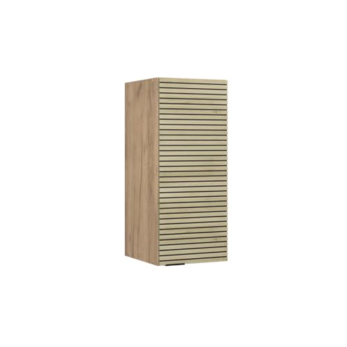 Vicco Hängeschrank Fame-Line, hängender Küchenschrank, Eiche Paneel, 30 cm