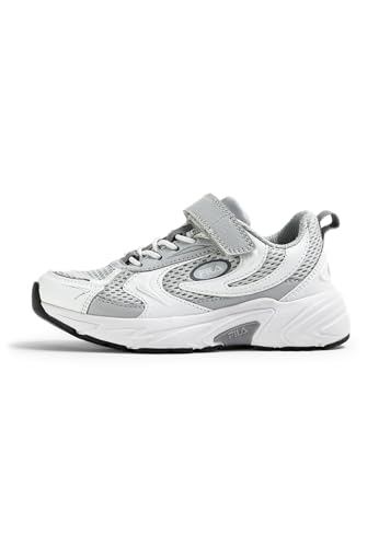 FILA Kreatix V Kids, Zapatillas, White Gray Violet, 34 EU
