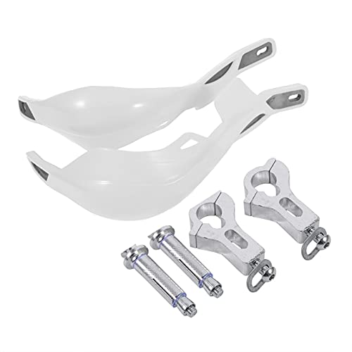 Occus Grips 1 Pair Motorcycle Handlebar Hand Guards with Clamp Screw Universal Aluminum Alloy Hand Guard Fit for Motocross Dirt Bike
