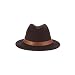 Dorfman Pacific Men's 1 Piece Canvas Leather Trim Safari Hat, Black, X-Large