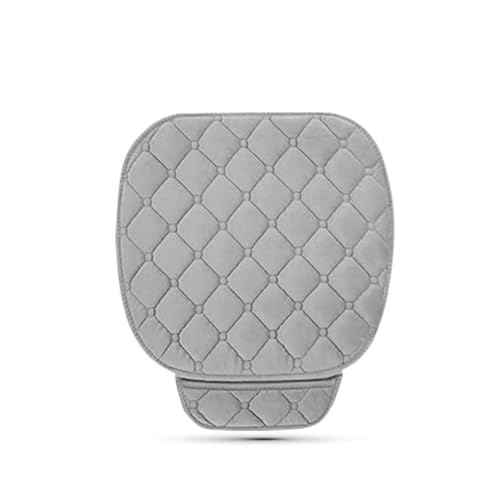 Housse siège voiture gris avec coussin respirant pour protection chaise automobile universelle