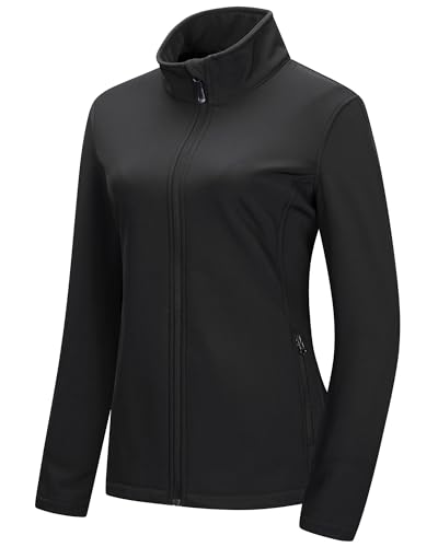 33,000ft Women's Lightweight Softshell Jacket Fleece Lined Windbreaker Waterproof Warm