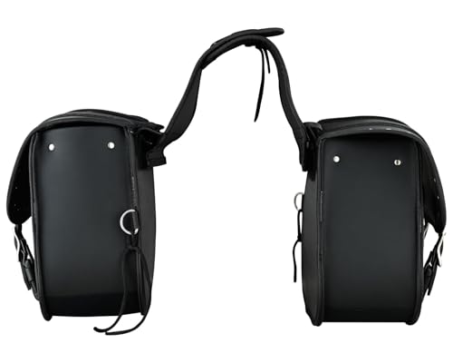 Alforjas de moto Cruiser Vance 18L PVC resistentes al agua miniatura 4