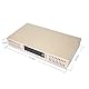 Toplionace 220V HIFI Digital HD Stereo Equalizer, EQ898 Vorverstärker Equalizer Eingebauter USB Bluetooth Home Stage Equalizer Dual 10 Segmente (EQ898, Golden)