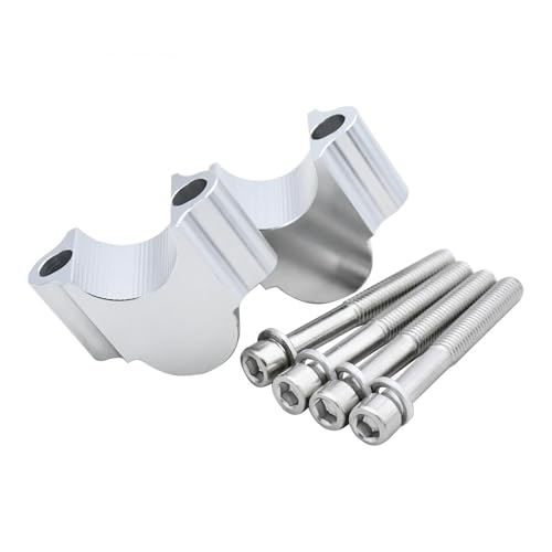 ZOPQRTXYZ For ���}�n For �J���T�L For �X�Y�L For BMW GS1200R GS1250R�p �I�[�g�o�C�n���h���o�[���C�U�[ �I�[�g�o�C�n���h���o�[���C�U�[(28mm Silver)