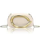 XUDREZ Bolso de mano para mujer con cadena, Talla única