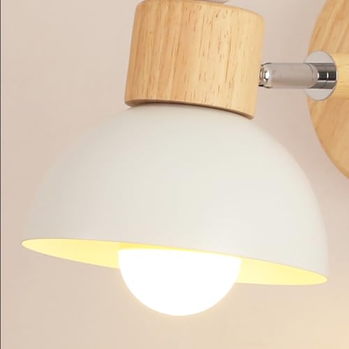 Aplique de pared LED a pilas industrial con mando regulable set de 2 4