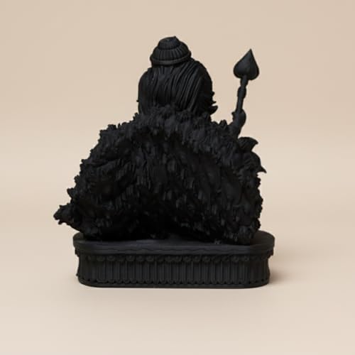 Image of Lord Murugan Idol | Bal Kartikeya /Skanda /Subrahmanya Swamy Statue with Peacock | for Mandir, Car Dashboard, Home Temple, Office Desk & Home Decor | Spiritual Gifting & Housewarming