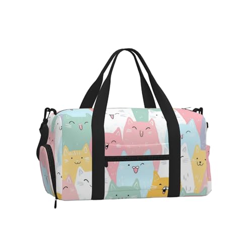 Sac de sport grand volume avec poches étanches et compartiment chaussures Mexpekil
