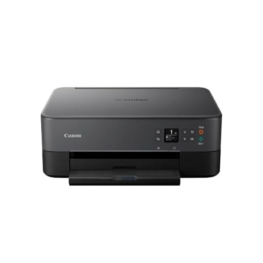 Canon Série PIXMA TS5350i - Imprimante pour la Maison Tout-en-Un, Écran OLED | sans Fil pour Une Impression Facile avec Un Smartphone | Imprimante Canon pour la Maison, Abonnement PIXMA Print Plan