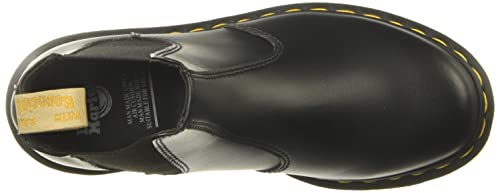 Dr. Martens Men's 2976 Felix Rub Off Chelsea Boot, Black, 7 Men/8 Women Us #TOP4