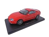 1/24 coche en metal OPO 10 - Coche en Miniatura 1/24 Compatible con Toyota Supra 1993 - Hachette Japon VQJ191