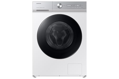 SAMSUNG WW90DB8U95GHU3-9KG, Clase A, Color Blanco - Con SmartThings e Inteligencia Artificial
