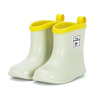ENEN Rain Boots for Kids Girls and Boy, Rain Boots Toddler 1-9yrs Unisex Children Wellies Waterproof Non-Slip Rubber Gripped Sole for Spring Summer, School, Outdoors