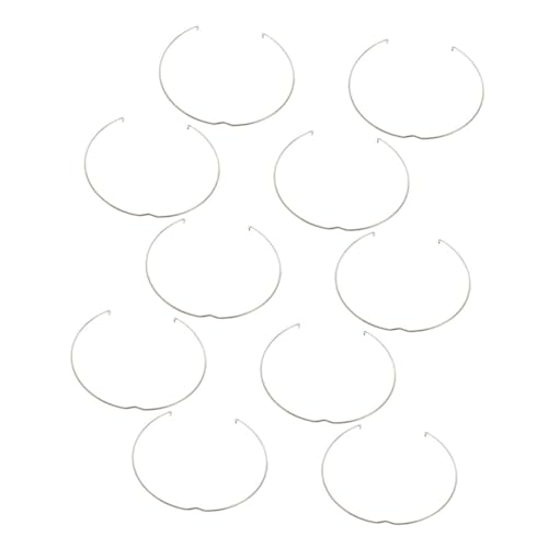 SEWACC 10 piezas Clips de para Luz Empotrada Sujetadores para Fijación de Lámparas Clips Elegantes y Duraderos para Downlights y Proyectos de Iluminación