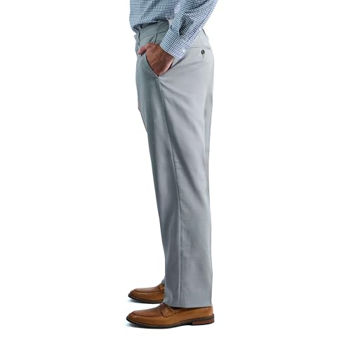 Image of Haggar Men's Premium Comfort Classic Fit Flat Front Dress Pant