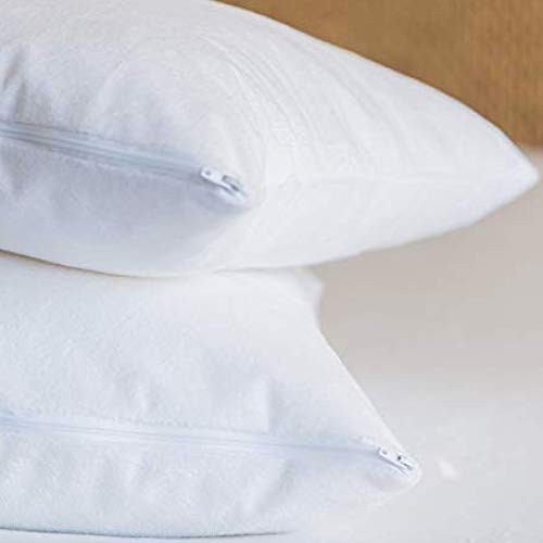 Little Sleepy Head Toddler/Travel Pillow Protectors for Pillows 13x18 and 14x19 (2-Pack)