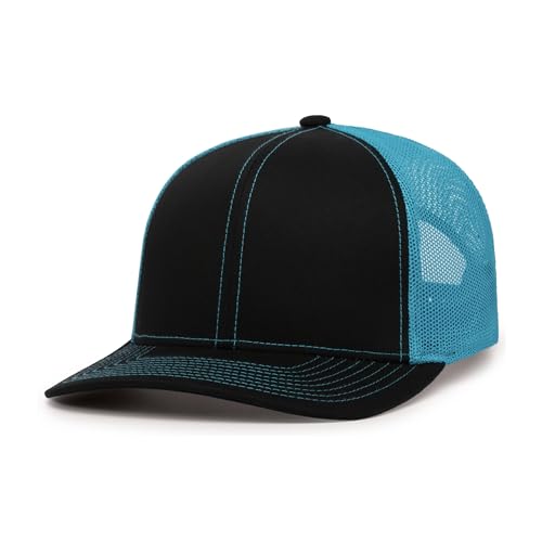 Image of Pacific Headwear Snapback Trucker: Stylish Unisex Cap for All-Day Comfort