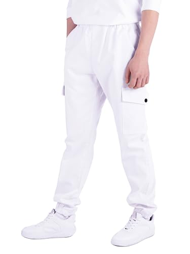 CAMLAKEE Kids Boys Elasticated Waist Slim Fit Cargo Joggers