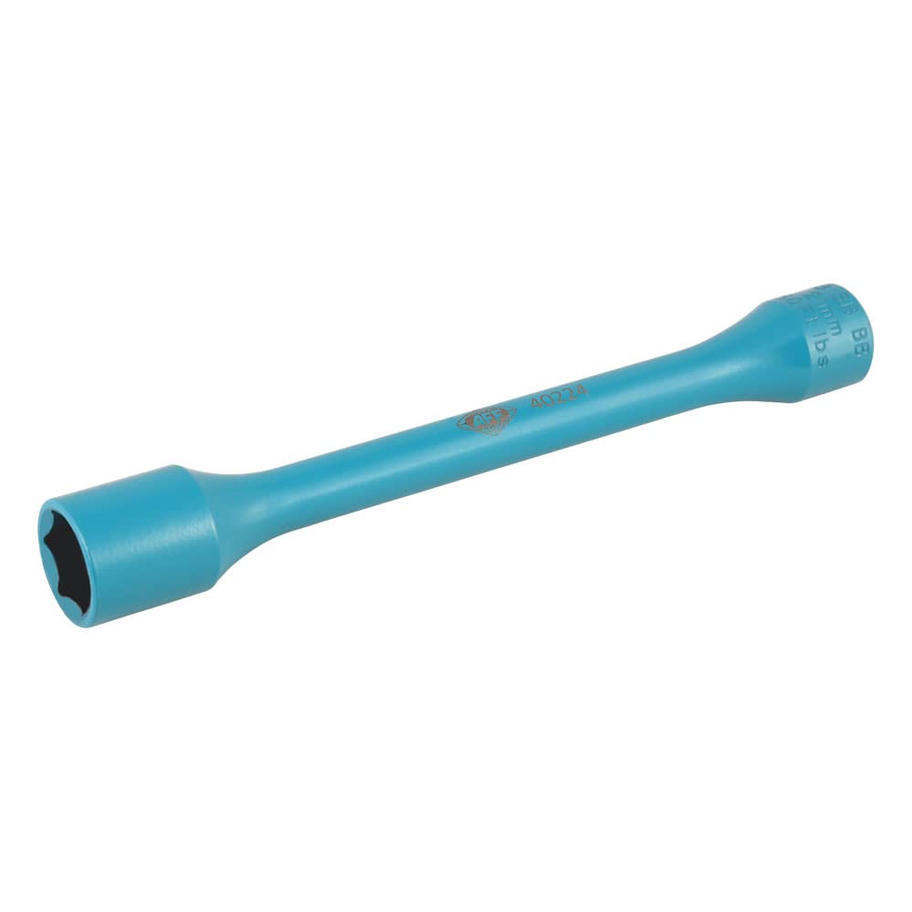AFF Torque Limited Socket, 1/2" Drive, 21mm., 150 ft/lbs., Turquoise, 40224