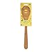 Talisman Designs  Beechwood Slotted Spoon, Laser Etched with Honey Bee Art, 12" Long