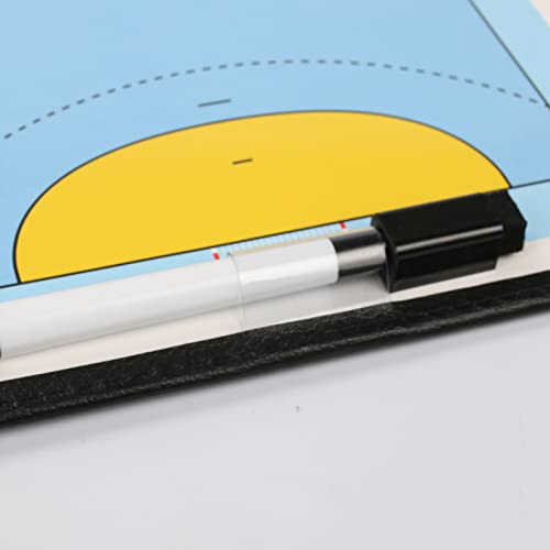 Volksrose Handball Coaching Board, Dry Erase Handball Coach Marker Board With Magnets And Pen, Magnetic Tactics Coaches Board, Handball Strategy Coaches Clipboard, Coach Equipment Accessories #TOP4