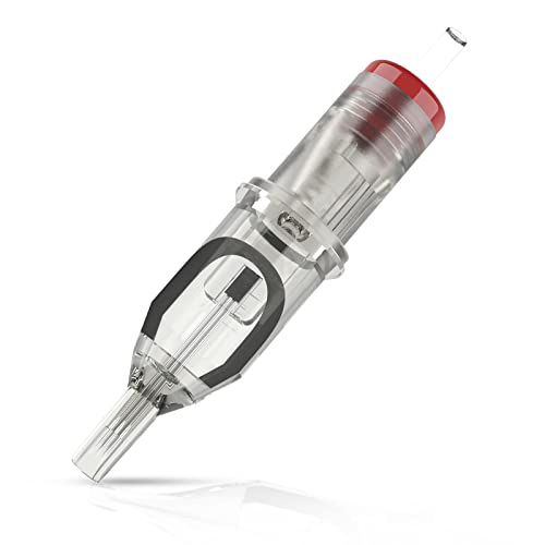 Image of EZ Tattoo Cartridge Needles - 20Pcs #10 (19RM) Bugpin Round /Curved Magnum Disposable Tattoo Needles Cartridges for Rotary Tattoo Machine Pen Gun - Revolution