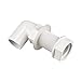 Produktbild Merriway BH02955 Gebogener Überlauftankanschluss, Weiß