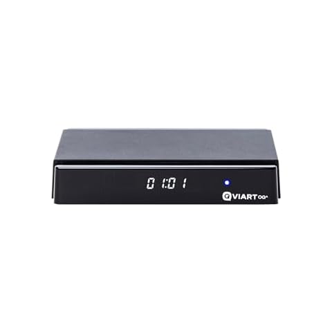 Qviart OGA, Android 9 Receiver, IP TV Stalker UHD 2160p Define OS, M3U, Xtream, Youtube, Netflix, Bluetooth 5.1, Personnalisable. Télécommande Bluetooth BT et contrôle Vocal Cover