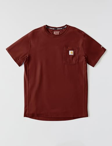 Image of Carhartt Men's Force Relaxed Fit Midweight Short-Sleeve Pocket T-Shirt