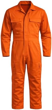 Custom Safety Coveralls – Durable Protective Workwear for Industrial & Construction Jobs, Heavy-Duty One-Piece Work Suit