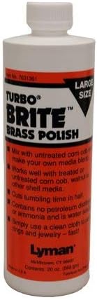 Lyman Reloading Turbo Brite Brass Polish (20-Ounce)