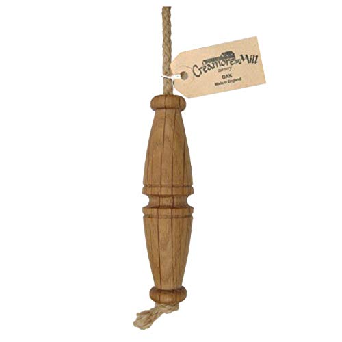 Image of Homestead Farm Supplies Creamore Mill Light Pull Oak Toggle - Solid Oak