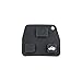 IOUVS 2 Botones Almohadilla de Goma del Coche Accesorios Insertar Llave de Recambio for los Toyota Corolla Avensis Aygo RAV4 Lexus